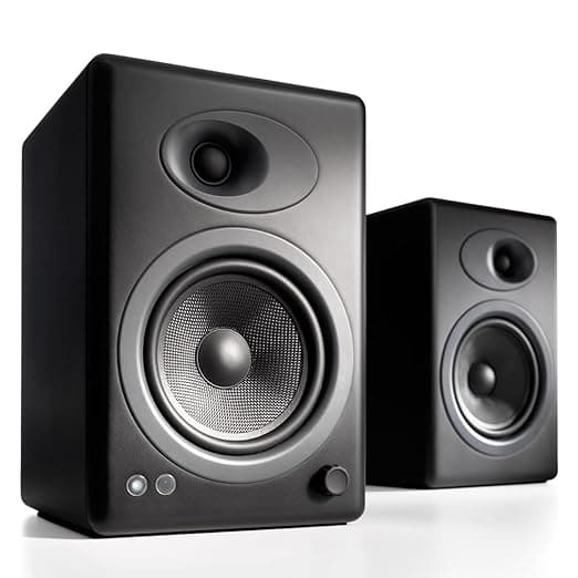 Audioengine A5+ Premium Powered Speaker Pair (Black) Speakers