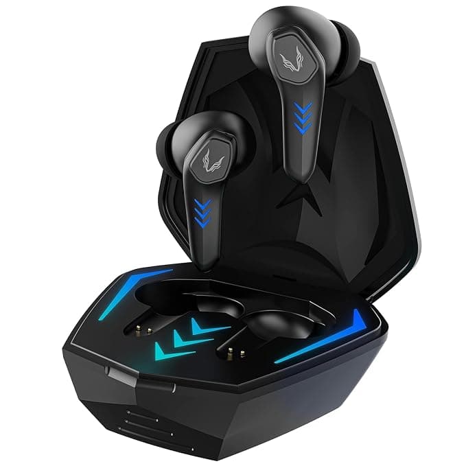 Rogue 100GT Gaming Earbuds, Wireless, LED Lighting, Black