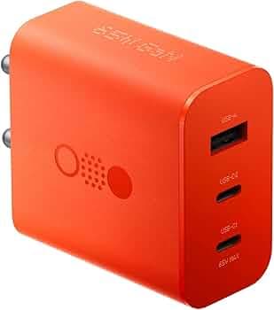 CMF by Nothing 65W GaN 3A Multiport Mobile Charger (Orange)