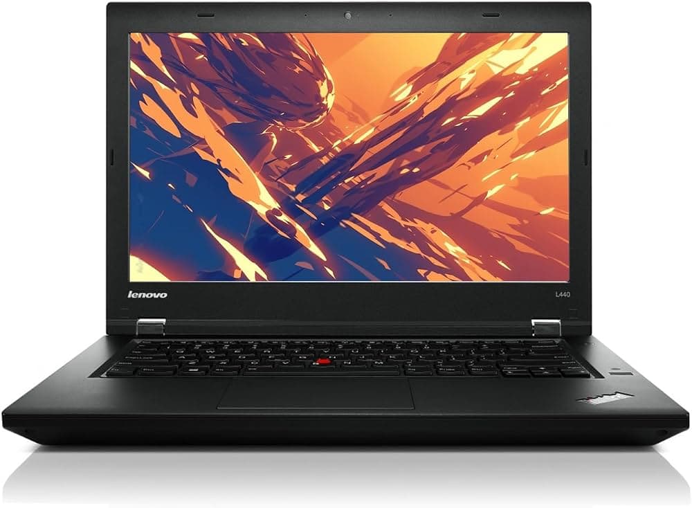 (Refurbished) Lenovo ThinkPad L440 4th Gen Intel Core i7 Thin & Light HD Laptop (8 GB RAM/256 GB SSD/14" (35.6 cm) HD/Windows 10 Pro/MS Office/WiFi/BT...
