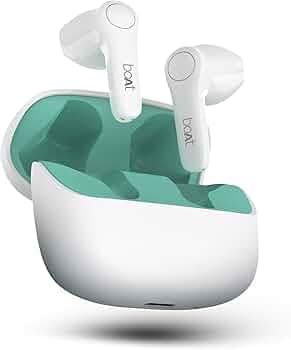 boAt Newly Launched Airdopes Atom 81 Pro TWS in Ear Earbuds w/ 100hrs of Playtime, 4 Mics with ENx, Beast Mode with 50ms Low Latency, 13mm Drivers, IW...