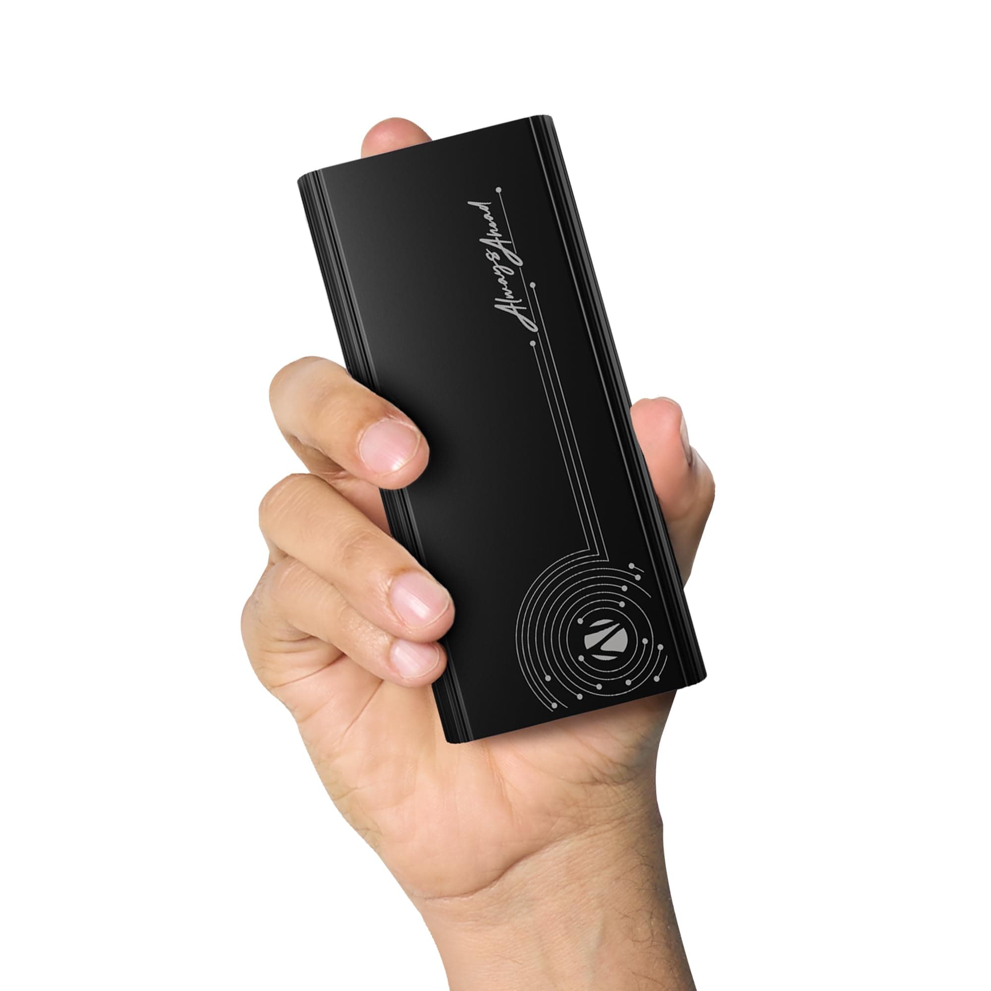 ZEBRONICS EnergiPod 10MR1, Power Bank, 10000 mAh, 22.5W Super Fast Charging PD 3.0 (PPS), Dual Type C & USB A, LED Indicator, Metal Body, for iPhone, ...