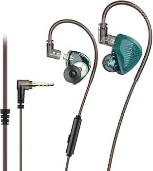 Yinyoo Lafitear LD1 in Ear Earphones,Wired Headphone with 11mm Dual Magnet DD HiFi Ear Buds, IEM with Detachable 2PIN Copper Cable for Audiophile, DJ,...