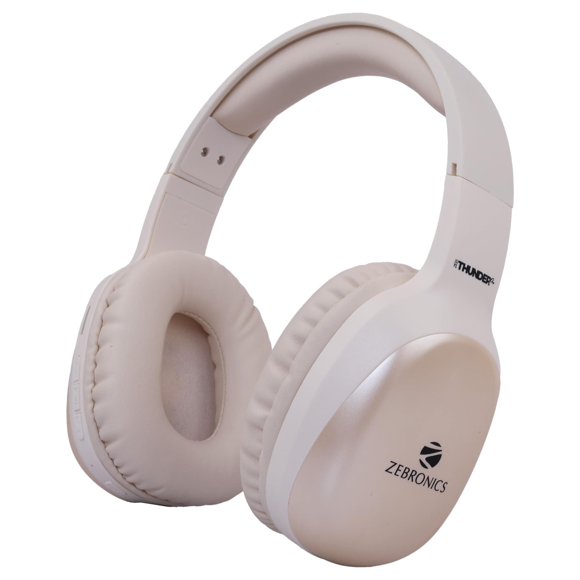 ZEBRONICS New Launch Thunder PRO Wireless Headphone with Dual Pairing, Gaming Mode, ENC, Bluetooth, Call Function, Aux, Micro SD, Voice Assistant, Dee...