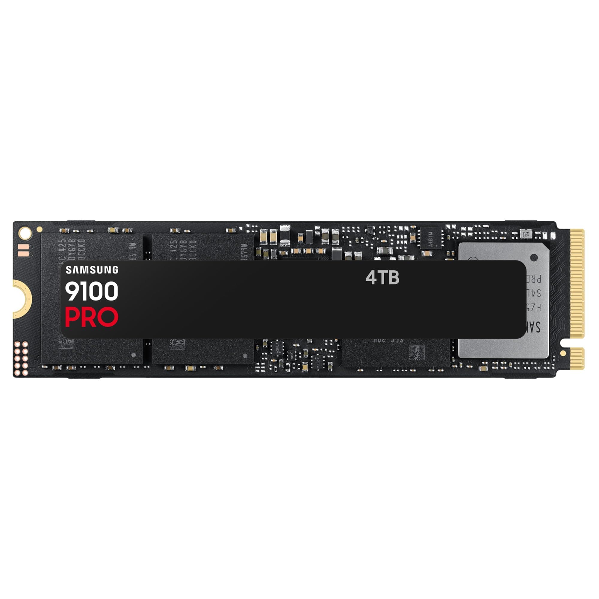Samsung SSD 9100 PRO 4TB, PCIe 5.0x4 M.2 2280, Seq. Read Speeds Up to 14,800MB/s, Best for AI Computing, Gaming, and Heavy Duty Workstations (MZ VAP4T...