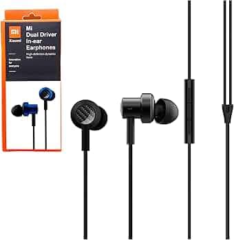 Mixieomi Dual Driver Dynamic Bass in-Ear Wired Earphones with Mic.10mm & 8mm Dual Dynamic Drivers for Heavy Bass & Crystal-Clear Vocal, Passive Noice ...