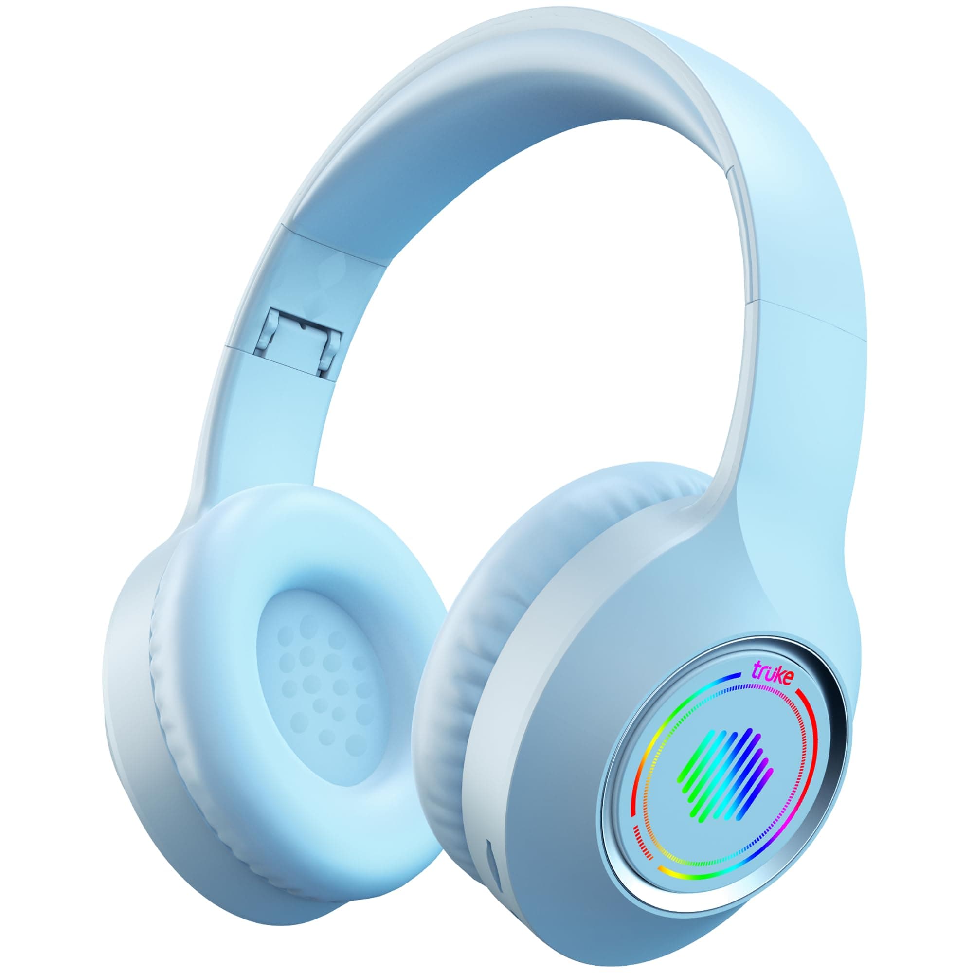 truke Newly Launched BTG 500 Over The Ear Gaming Headphone with 40mm Drivers, 10H of Playtime, Dual Pairing, Gaming Mode (50ms Latency) with RGB LEDs,...
