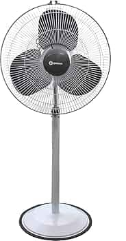 Omega's Heavy Duty Farrata Fan | Aluminium Blades | 20 inch | Sweep - 500 mm (Grey)