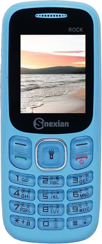 Snexian Rock 312 (Sky Blue) Dual Sim Phone