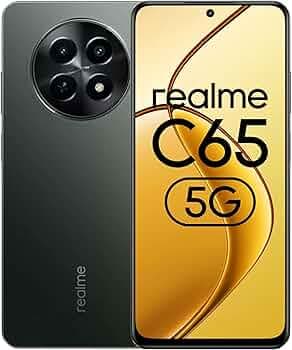 realme C65 5G (Glowing Black, 128 GB) (4 GB RAM)