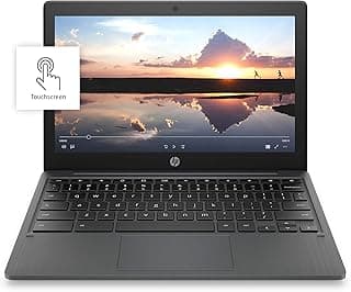 HP Chromebook 11-inch Laptop - MediaTek - MT8183 - 4 GB RAM - 32 GB eMMC Storage - 11.6-inch HD IPS Touchscreen - with Chrome OS - (11a-na0040nr, 2020