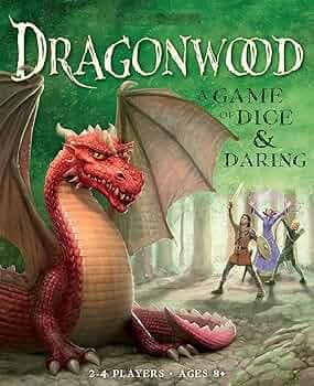 Awestuffs Family Board Games for Adults and Kids - Ages 8 and up, 2 to 8 Players (Dragonwood)