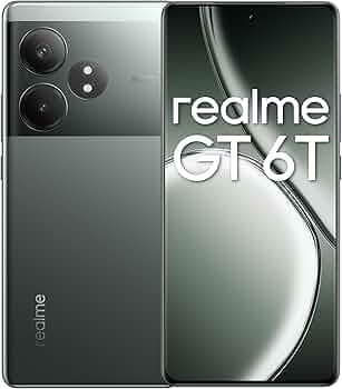 realme GT 6T 5G (Razor Green,12GB RAM+256GB Storage) | India's 1st 7+ Gen 3 Flagship Chipset | 1.5M+AnTuTu Score | 5500mAh+120W | The World's Brightes...