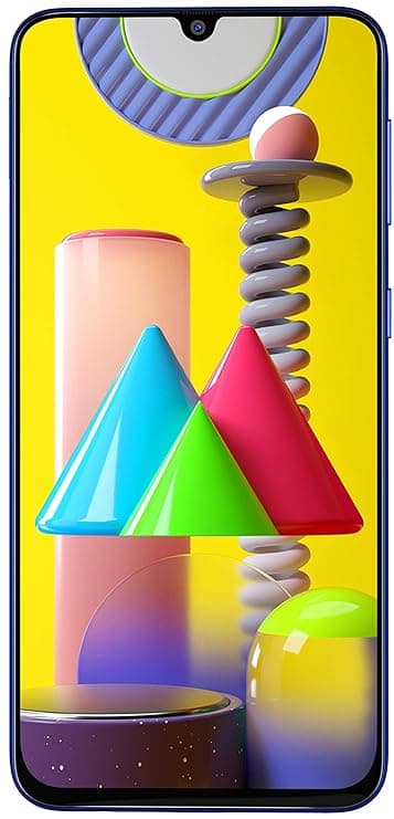 Samsung Galaxy M31 (Ocean Blue, 8GB RAM, 128GB Storage) 6 Months Free Screen Replacement for Prime Smartphones