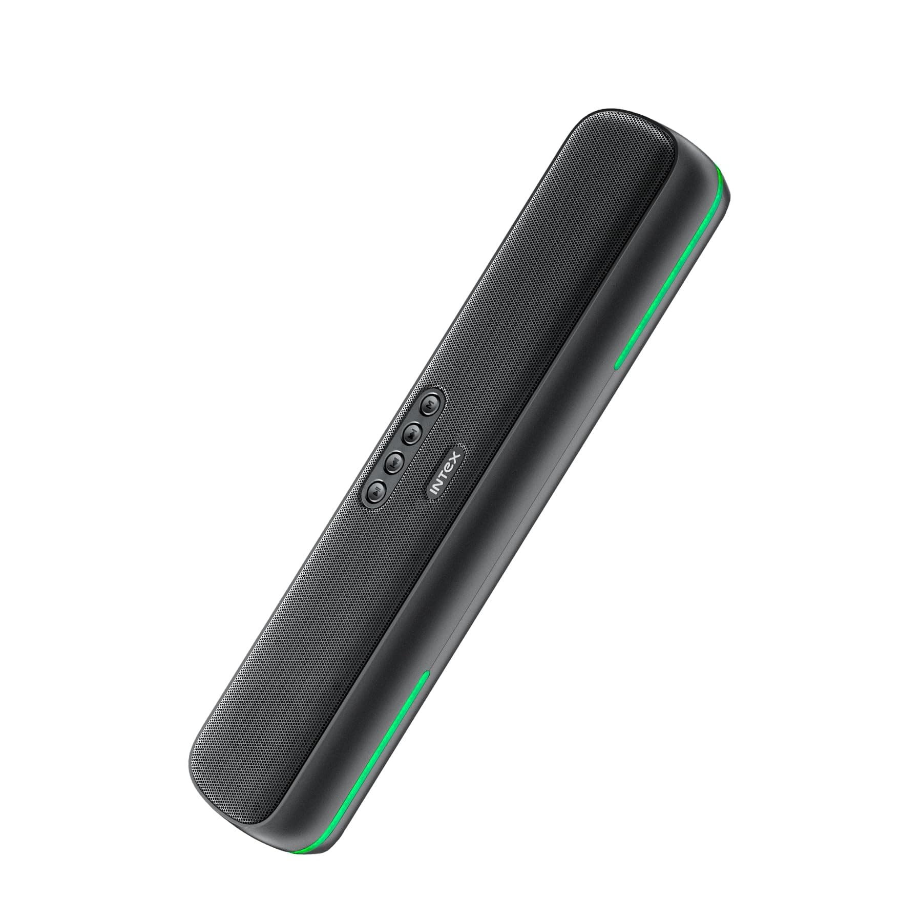 Intex Beast 20X Newly Launched 20W BT Soundbar with 360 Surround Sound, Rhythmic RGB Light, 52mm4 Drivers, 5hrs Playback Time, TWS Feature, Type C Fas...
