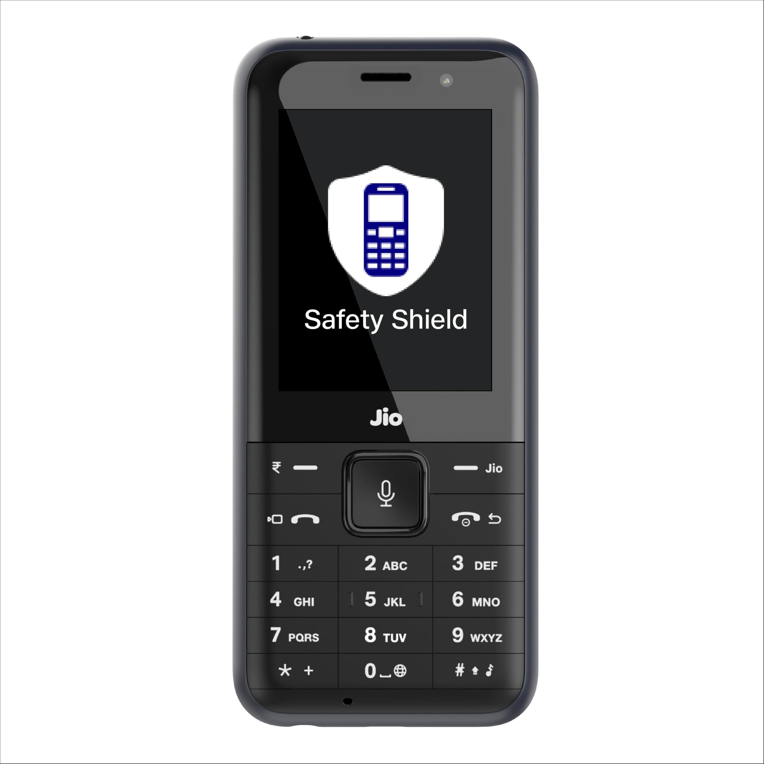 JIO JioPhone Prima 2 | 4G Premium Curved Design Keypad Phone Made with Qualcomm Technologies, Direct Video Calling, YouTube, Facebook, Google Assistan...