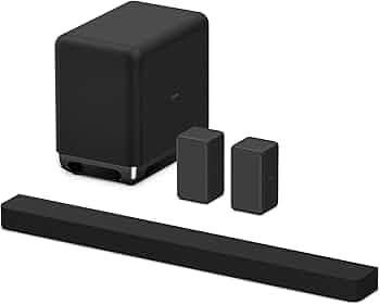 Sony New Launch BRAVIA Theatre Bar 8 Premium Soundbar Home Theatre System for TV with 360 SSM,IMAX,Dolby Atmos/DTSx (HT-A8000) with subwoofer SW5 & Re...