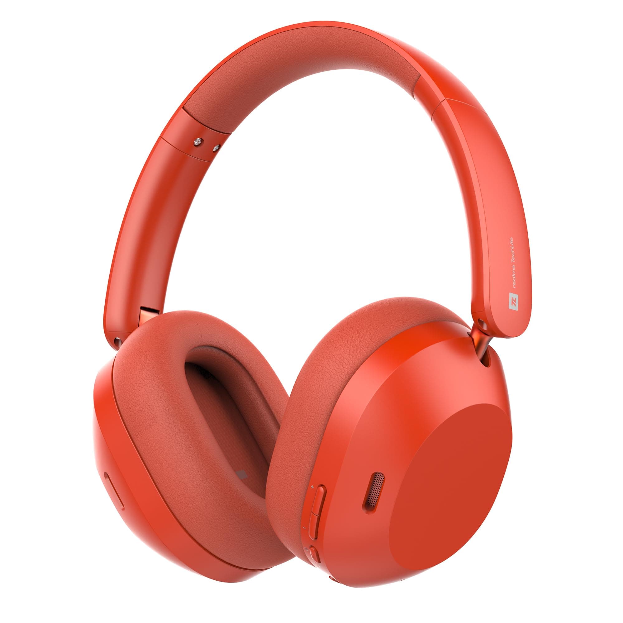 realme TechLife Studio H1 Over The Ear Headphone with 70Hours Playtime 360 Spatial Audio, 40mm Drivers, 80ms Superlow Latency, 43 dB Adaptive ANC-Red