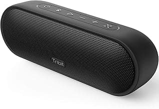 Tribit MaxSound Plus 24 Watt Wireless Bluetooth Portable Outdoor Speaker (Gray)