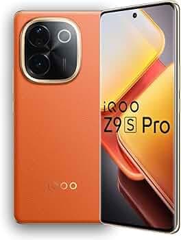 iQOO Z9s Pro 5G (Flamboyant Orange, 8GB RAM, 128GB Storage) | Snapdragon 7 Gen 3 Processor | 120 Hz Curved AMOLED Display with 4500 nits Local Peak Br...