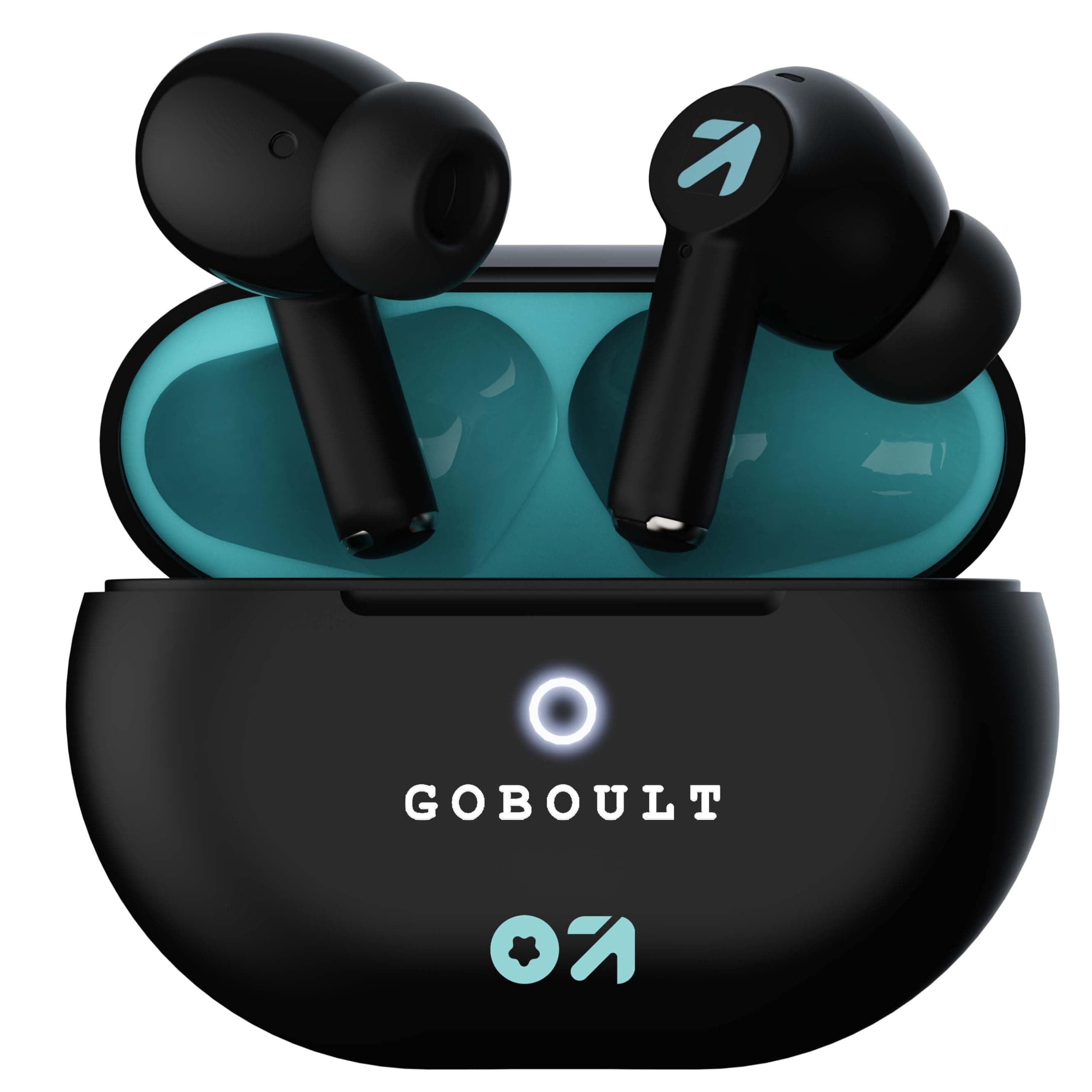 Boult Audio [Just Launched] K40 True Wireless in Ear Earbuds with 48H Playtime, 4* Mics ENC, 45ms Low Latency Gaming, Made in India, 13mm Bass Drivers...