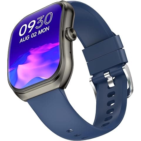 TIMEX Smart Progen 1.95" (4.95 cm) Curved AMOLED Display with Functional Crown and BT Calling Smartwatch for Unisex - TWTXW803T