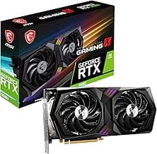 MSI GeForce RTX 3060 Gaming X 12G I 12GB GDDR6 192-bit Gaming Graphic Card (V397-019R)