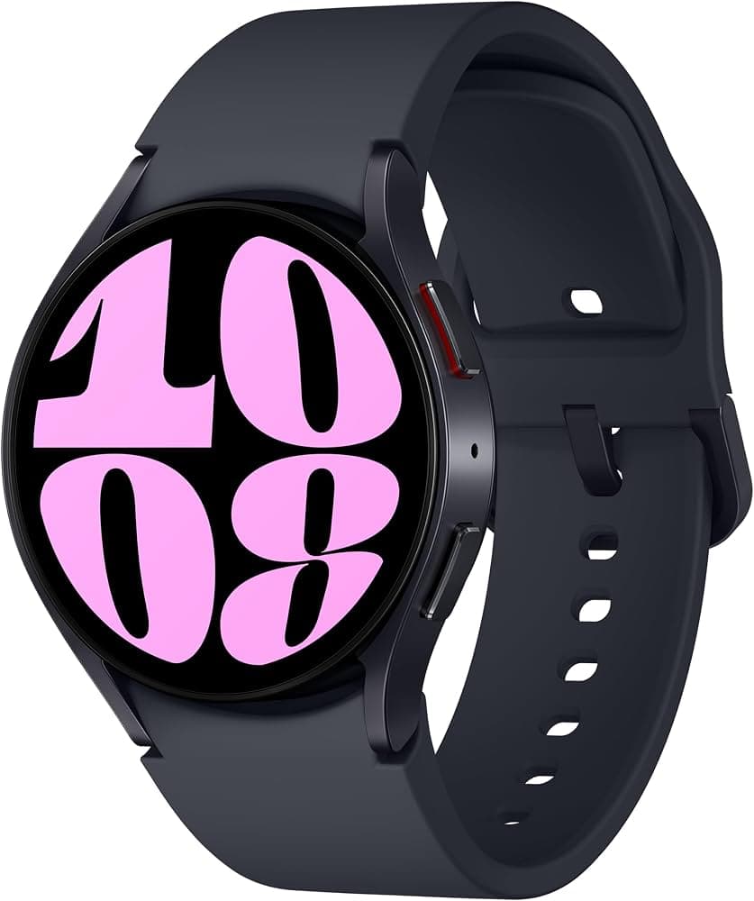 (Refurbished) Samsung Galaxy Watch6 Bluetooth (40mm, Graphite, Compatible with Android only)