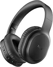 Tribit Quiteplus50 Over The Ear Bluetooth Headphones with Mic, Active Noise Cancelling Headphone, Hi-Fi Stereo Deep Bass Wireless Headphone, 30H Playt