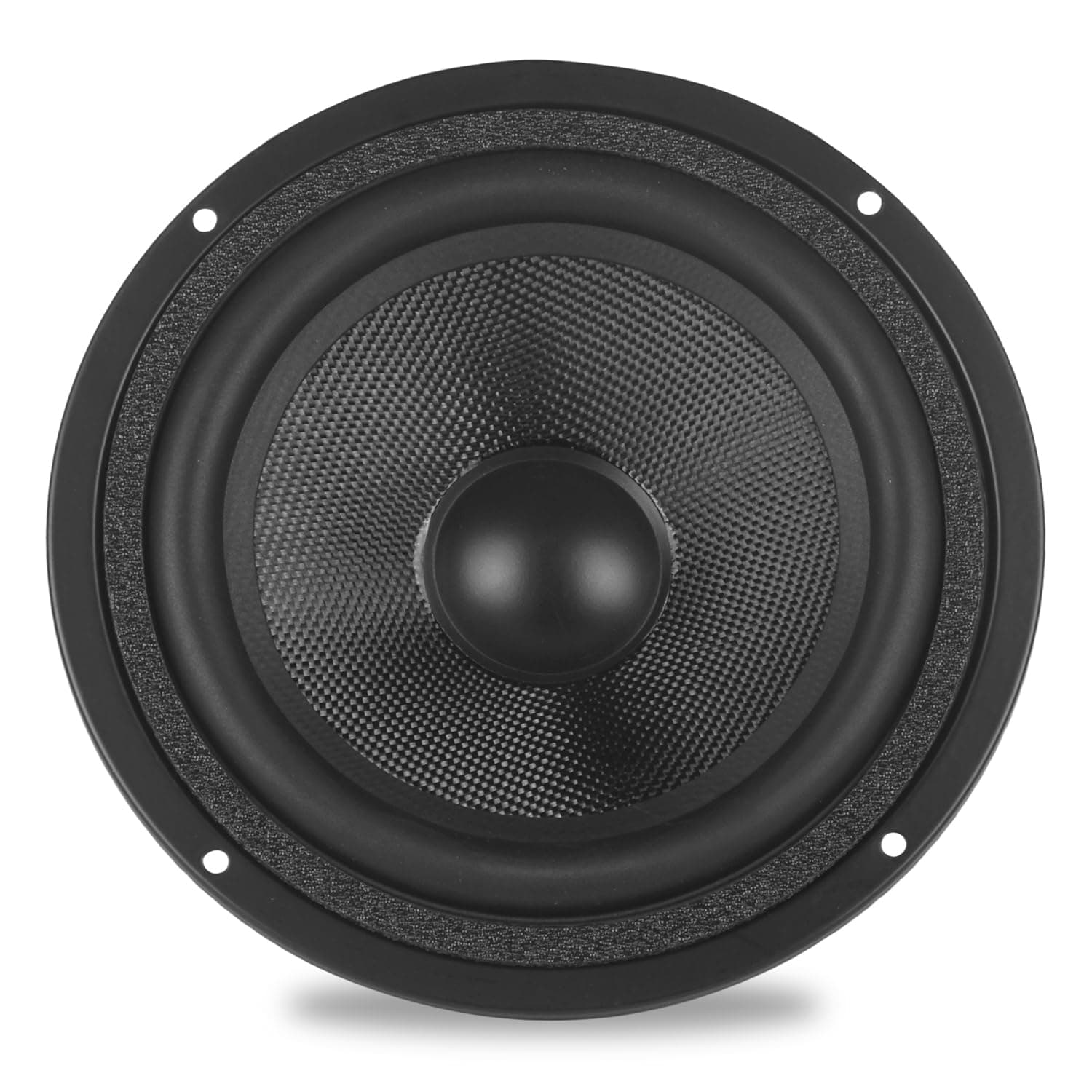 6.5 Inch Midbass Woofer - 8 Ohms 120 Watts Kevlar Cone Single Magnetic HiFi Driver Speakers for High-End Bookshelf, Center Channels & DIY Projects (2 ...