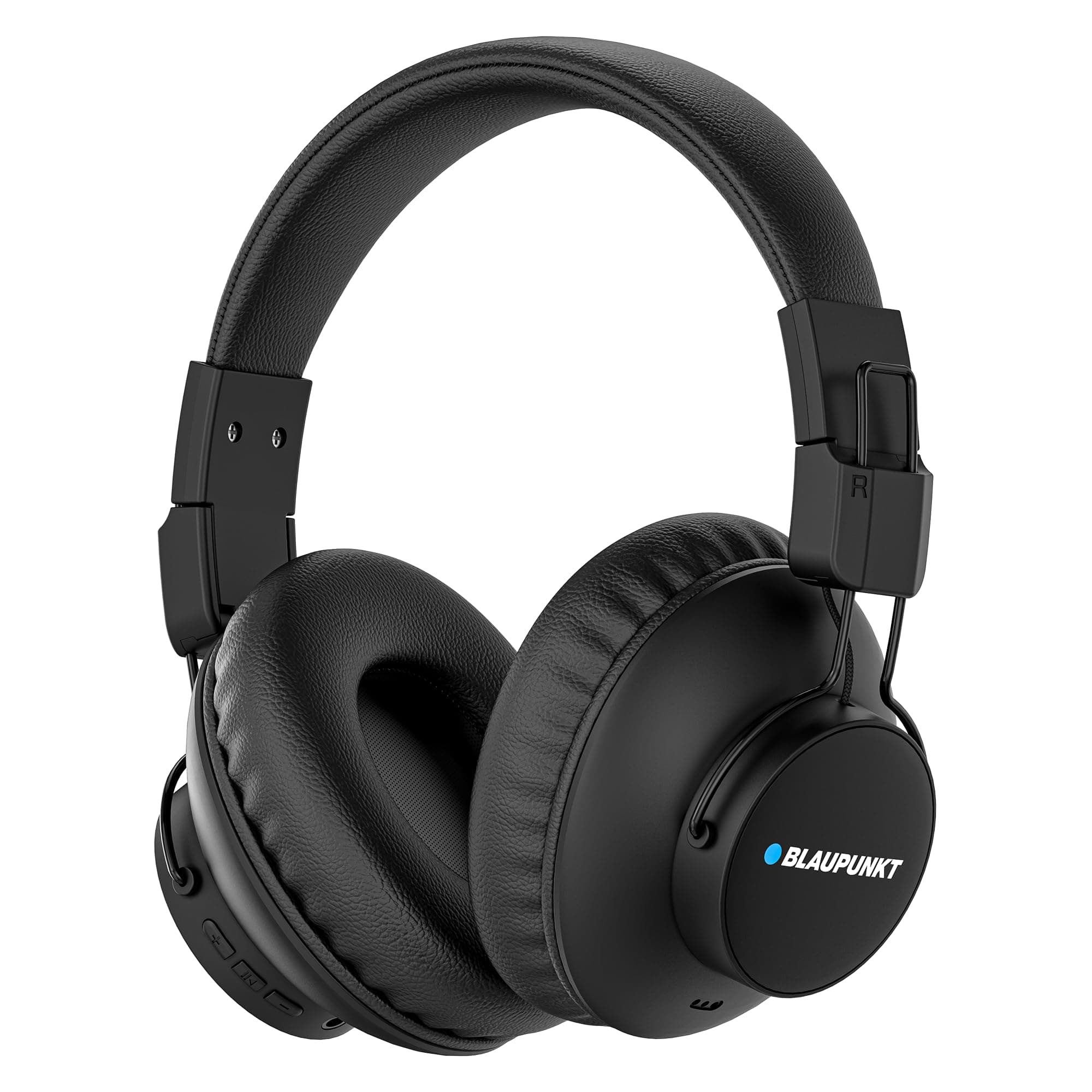 Blaupunkt Newly Launched BH41 Bluetooth Wireless Over Ear Headphones I Long Playtime I 40MM Drivers I Foldable I Flexible & Light Weight I Built in Mi...