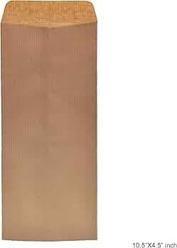 Cubic 10.5"X4.5" Envelope, Pack of 200 (Brown)