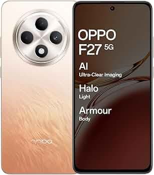 OPPO F27 5G (Amber Orange, 8GB RAM, 128GB Storage) Without Offer