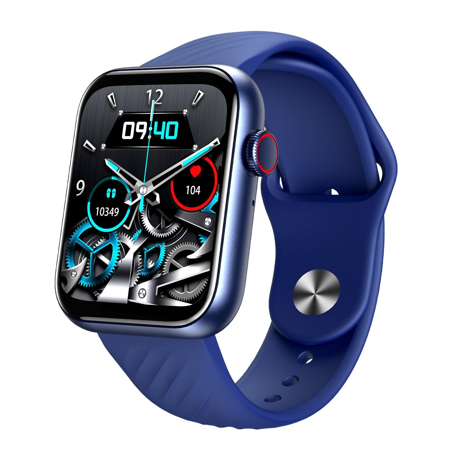 itel ICON-2 Smartwatch with BT Calling, 1.83" HD Display with a 550 nits Peak Brightness, Functional Crown, IP68, 150+ Watch Faces, 24Hr Health Monito...
