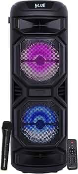 Newly Launched ZEBRONICS Thump 650 Trolley Party Speaker with 40W Output, Bluetooth 5.0, USB, mSD, AUX, FM, TWS, Wireless MIC, Full Panel Light Effect...