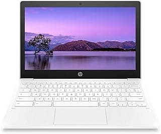 HP Chromebook 11-inch Laptop - Up to 15 Hour Battery Life - MediaTek - MT8183 - 4 GB RAM - 32 GB eMMC Storage - 11.6-inch HD Display - with Chrome OS 