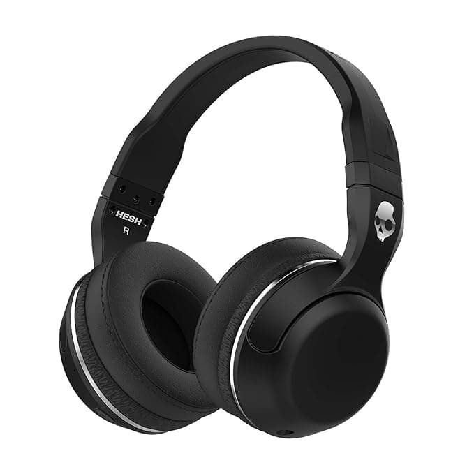 (Renewed) Skullcandy S6HBGY-374 Wireless On-Ear Headset with Mic (Black)