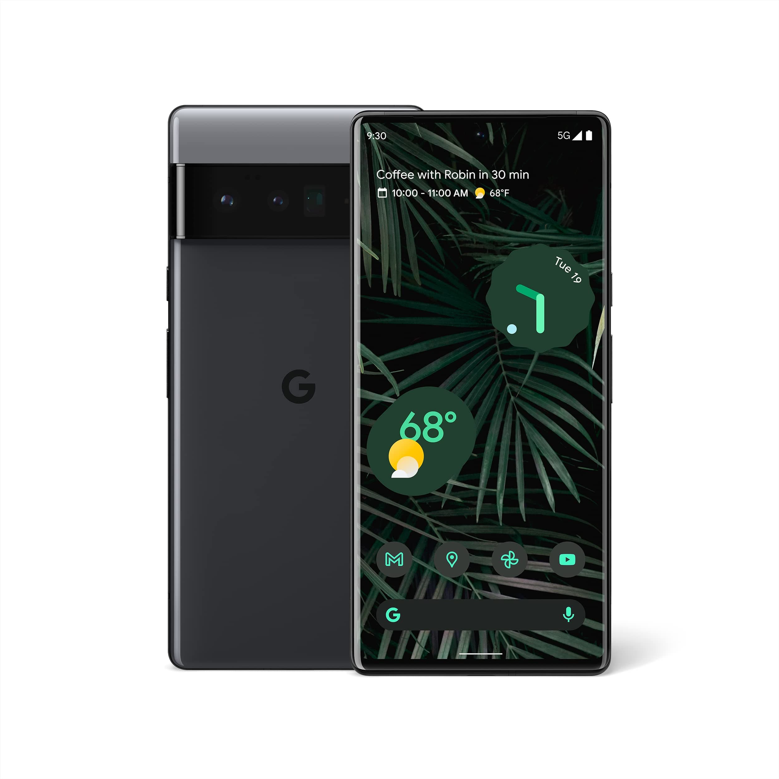 Google Pixel 6 Pro 5G (Stromy Black, 12GB RAM, 128GB Storage)