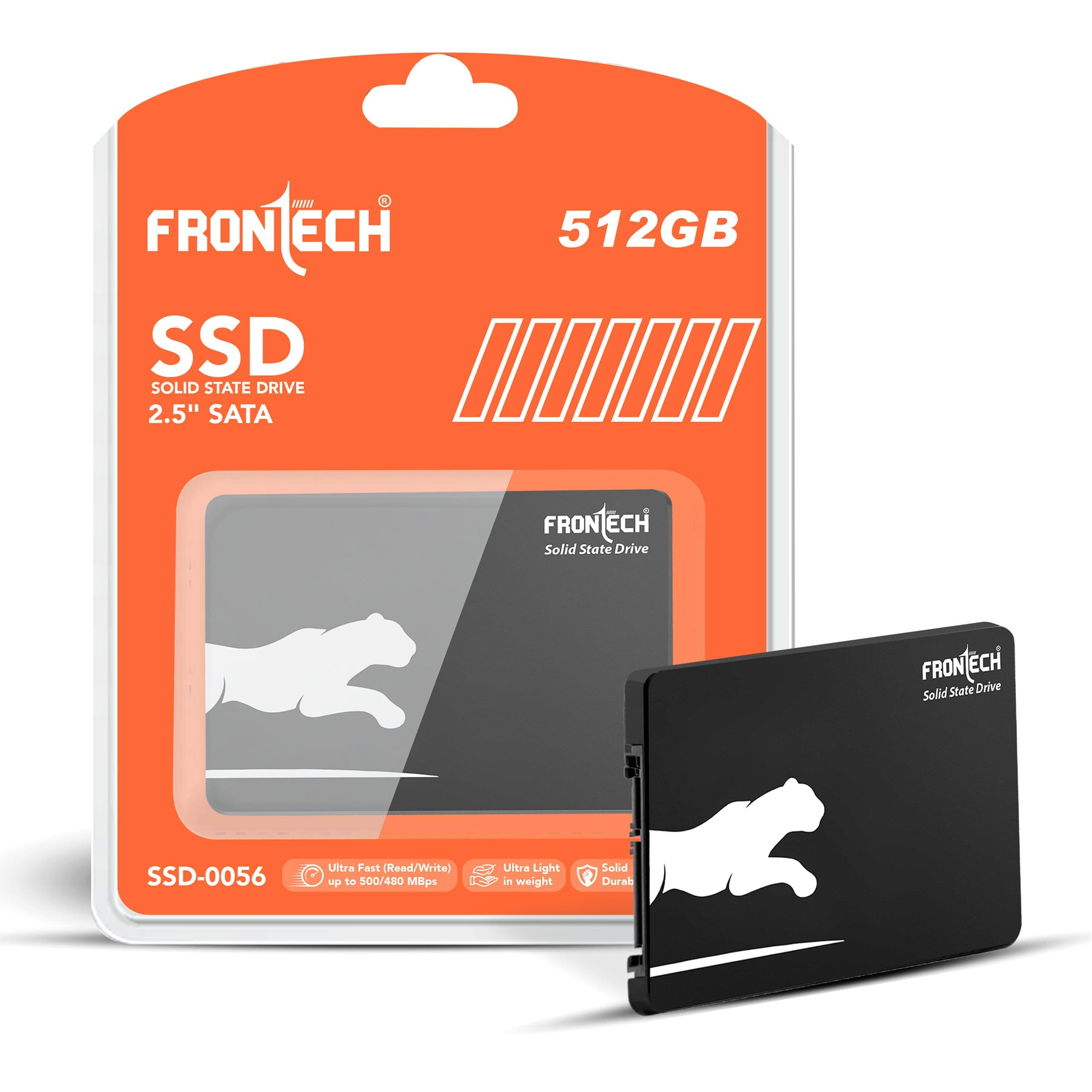 FRONTECH 512GB Internal SSD, 2.5 SATA3, TLC+SMI, Low Energy … | Price ...