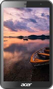 (Refurbished) Acer one T4-82L (20.32 cm) 8 Inch Tablet with 3GB RAM and 32 GB EMMC, 350 Nits Brightness IPS Panel, Dual-Camera, 4G LTE,Android 11