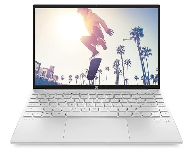 HP Pavilion Aero Ryzen 5 -16GB RAM/512GB SSD 13.3 inch(33.8 cm)WUXGA Ultra Thin and Light, 970 gm,400 Nits Anti-Glare sRGB Display/B&O Audio/Alexa/FPR