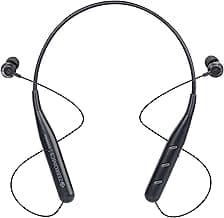 (Renewed) ZEBRONICS Zeb-Symphony Bluetooth Wireless In Ear Earphone with Mic with Voice Assistant (Black)