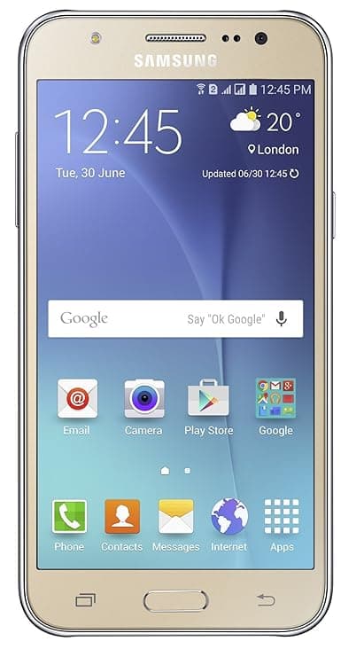 Samsung Galaxy J5 SM-J500F (Gold, 8GB) Smartphones