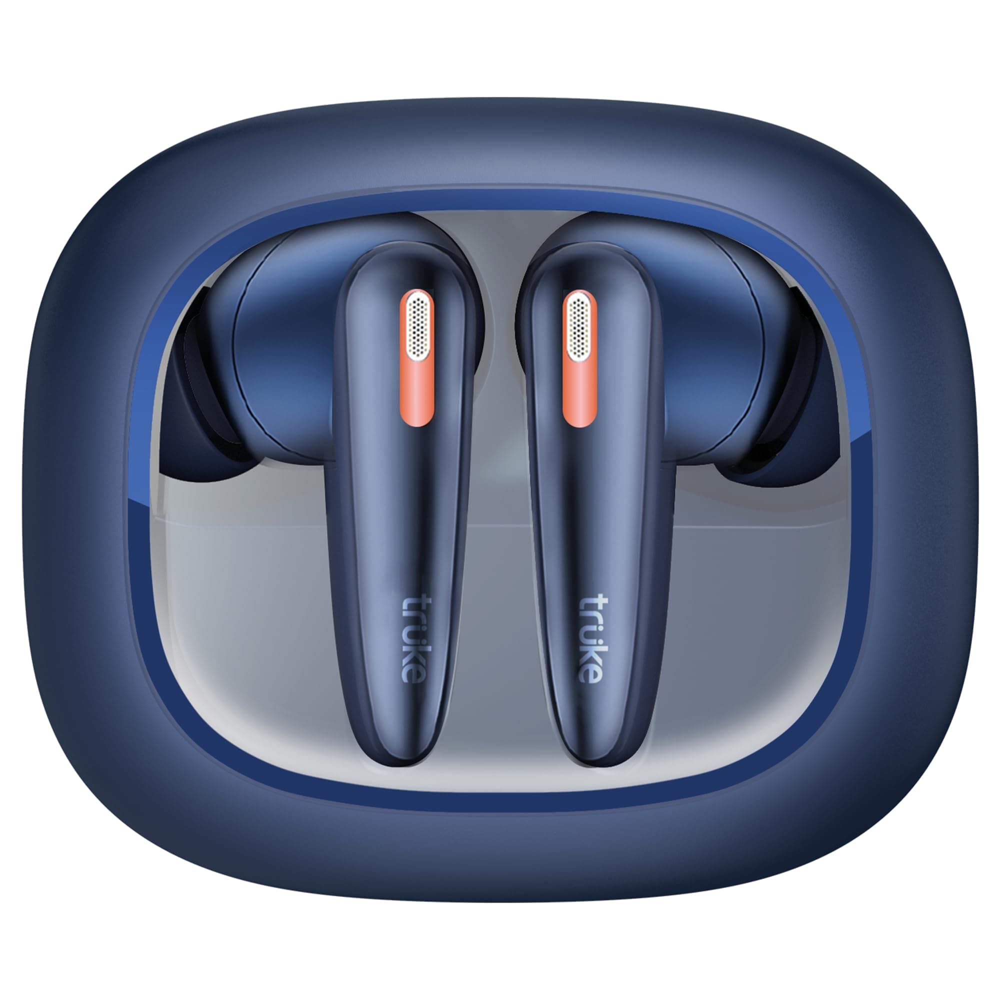 truke New Launch Crystal Bass True Wireless in Ear Earbuds with 13mm Drivers, 70H Playtime Fast Charge, Made in India, Dual Pairing buds, HiFi Sound T...
