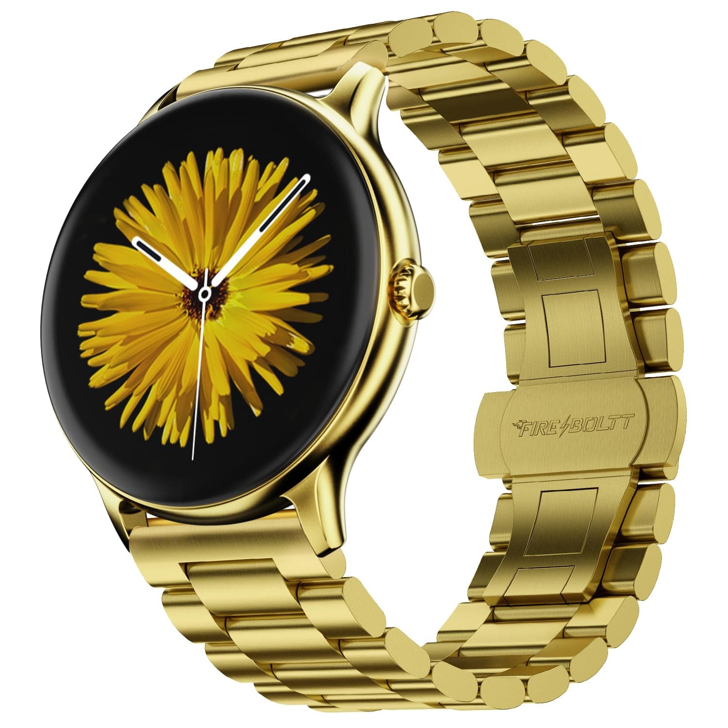 Fire-Boltt Newly Launched Phoenix Ultra Blaze Luxury Stainless Steel, Bluetooth Calling Smart Watch, AI Voice Assistant, Metal Body with 120+ Sports M...