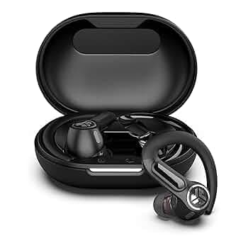 JLab Epic Air Sport ANC Gen 3 Active Noise Cancelling Earbuds - True Wireless Running Earphones, Bluetooth Sports Headphones, 68 H in Ear Buds for Gym...