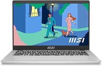 MSI Modern 14, Intel 12th Gen. i3-1215U, 36CM FHD 60Hz Laptop(16GB/512GB NVMe SSD/Windows 11 Home/Intel UHD Graphics/Urban Silver/1.4Kg), C12MO-1248IN