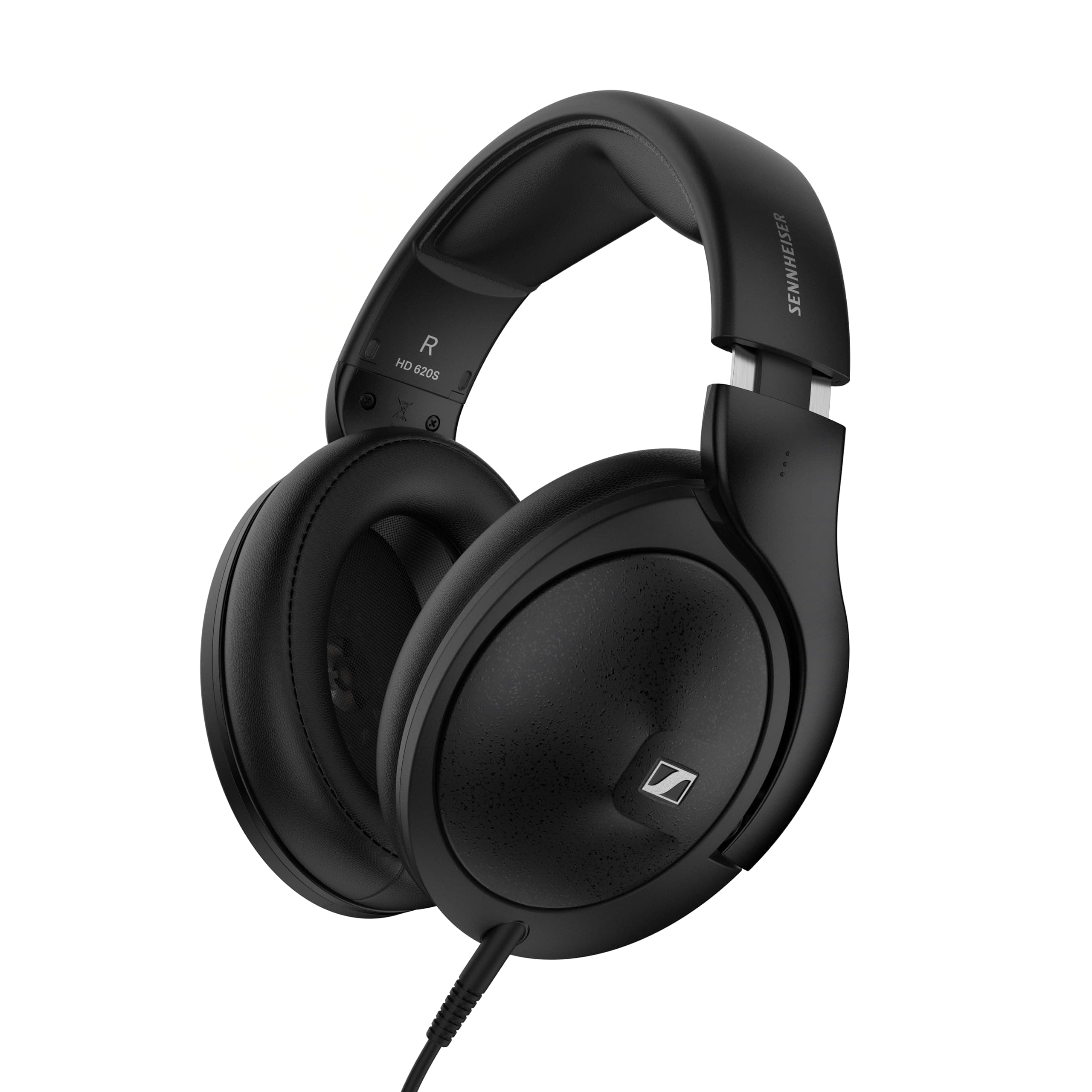 Sennheiser HD 620S Closed‑Back Hi-Res Audiophile Headphones, German Design, 42 mm Angled Transducers & 38 mm Aluminum Coil, Lightweight, Rich Bass, Speaker‑Like Imaging, Detachable Cable, 2Y Warranty