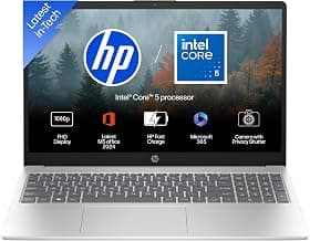HP 15, Intel Core 5 120U (14th Gen) 8GB DDR4, 512GB SSD, FHD, Anti-Glare, Micro-Edge, 15.6''/39.6cm, Win11, M365(1yr)* Off...