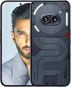 (Refurbished) Nothing Phone (2a) 5G (Black, 8GB RAM, 256GB Storage) | Up to 16 GB RAM with RAM Booster | 6.7" Flexible AMOLED Display | 50MP (OIS) + 5...